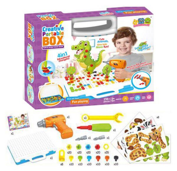 Créative Portable Box 4in1 jeux montessori
