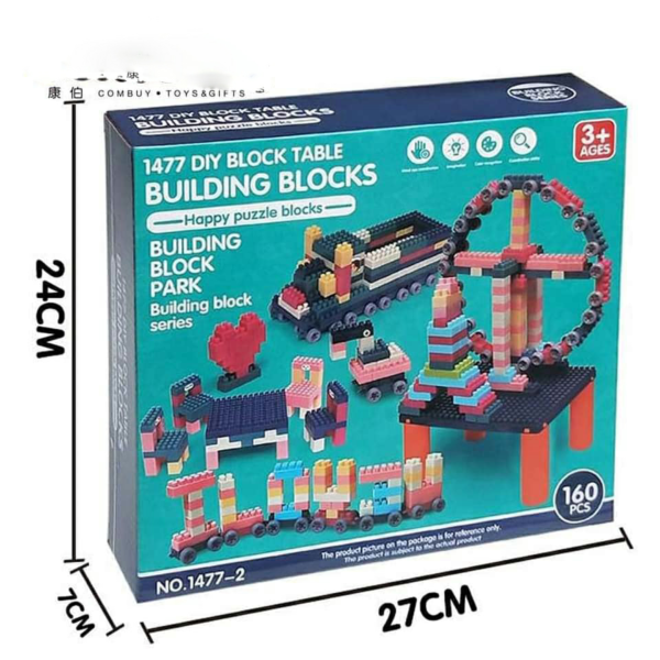 ⁦Building Blocks 160PCS⁩ - الصورة ⁦6⁩