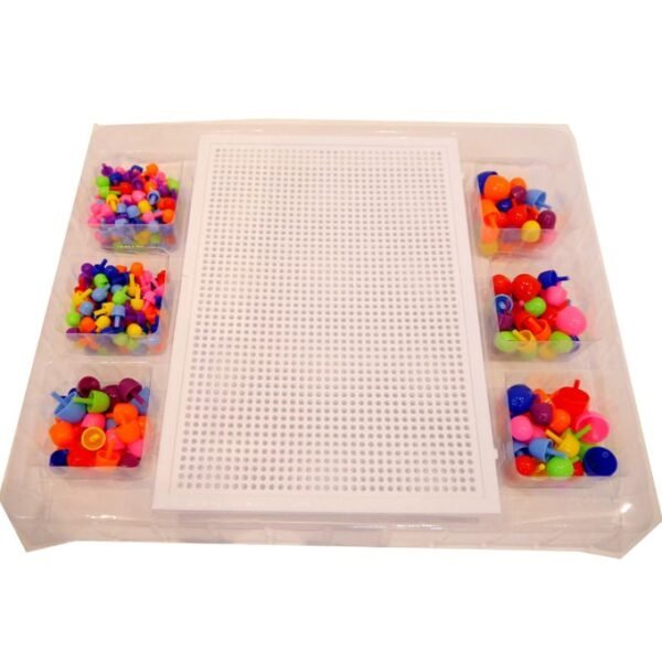 ⁦Jeu Créative Mosaic en plastique 280 pièces⁩ - الصورة ⁦8⁩