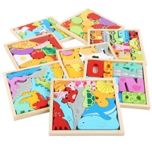 Jeux de puzzle 3D jeux éducatif