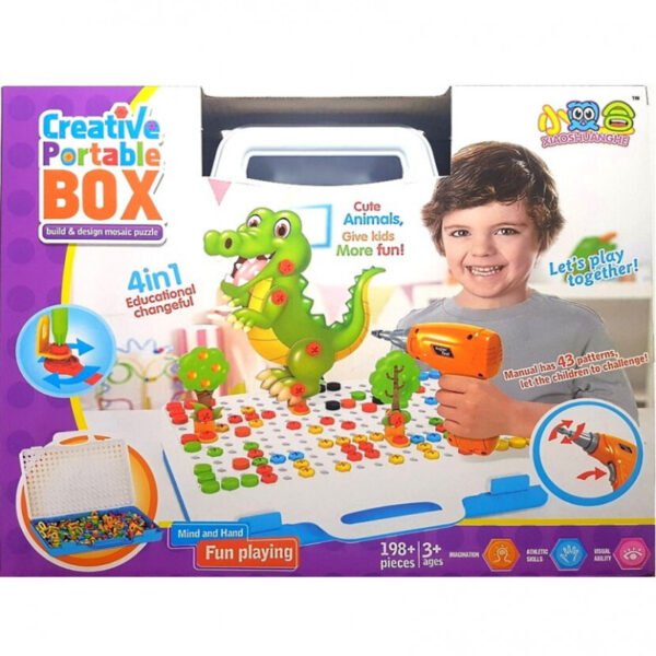 ⁦Créative Portable Box 4in1 jeux montessori⁩ - الصورة ⁦3⁩